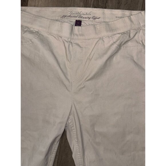 Gloria Vanderbilt Womens All-Around Slimming Effect Straight Leg Pants XL - Picture 2 of 7